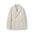 コットンシルクシアサッカー ダブルブレステッド6Bジャケット GIANNETTI PIERO