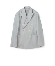 コットンシルクシアサッカー ダブルブレステッド6Bジャケット GIANNETTI PIERO