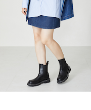 スクエアトゥチェルシーブーツ