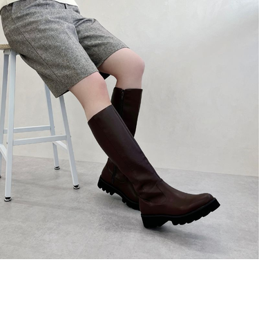 タンクソールロングブーツ