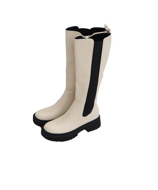 サイドゴアロングブーツ