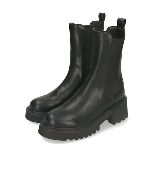 厚底サイドゴアブーツ