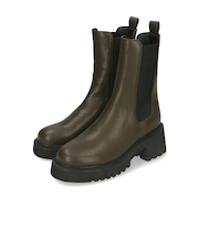 厚底サイドゴアブーツ