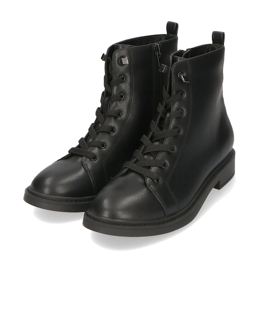 ゴムレースアップショートブーツ