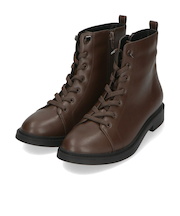 ゴムレースアップショートブーツ