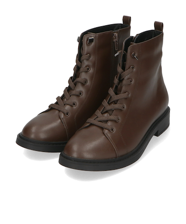 ゴムレースアップショートブーツ