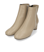 ラインストーン切替ショートブーツ