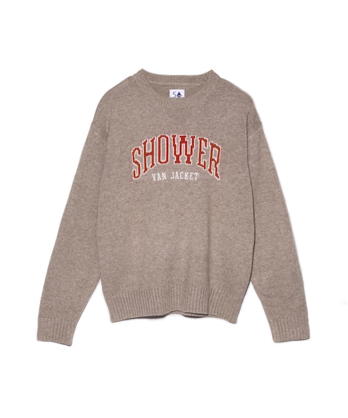 ジャガードニットセーター <VAN×Shower CLUB> <ウィメンズ>
