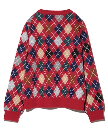 アーガイルクルーネックセーター ＜VAN×Shower CLUB＞ ＜ウィメンズ＞