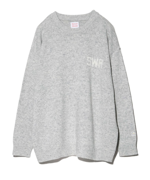 カレッジクルーネックセーター <VAN×Shower CLUB> <ウィメンズ>