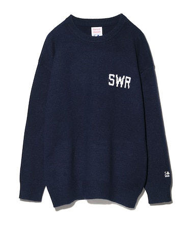 カレッジクルーネックセーター <VAN×Shower CLUB> <ウィメンズ>
