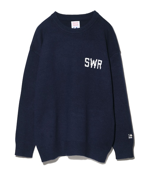カレッジクルーネックセーター <VAN×Shower CLUB> <ウィメンズ>