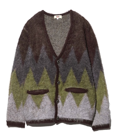 シャギーカーディガン<モヘアミックス>