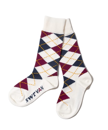 ソックス＜アーガイル＞＜ウィメンズ＞