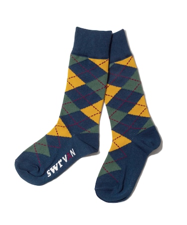 ソックス＜アーガイル＞＜ウィメンズ＞