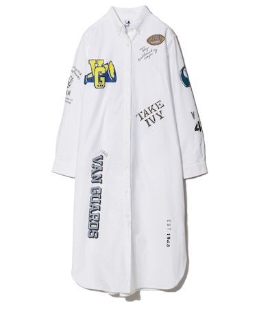 BDシャツワンピース ＜メモリアルペイント＞ ＜VAN×Shower CLUB＞ ＜ウィメンズ＞