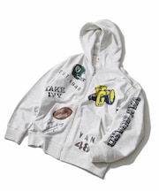 ZIPパーカー＜メモリアルペイント＞