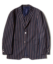 ランバン スポール LANVIN SPORT シャンブレーボンディングジャケット 