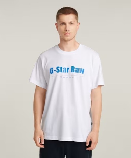 Symbols Print Loose T-Shirt