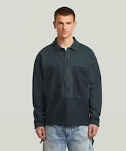 Washed fabric mix loose sw