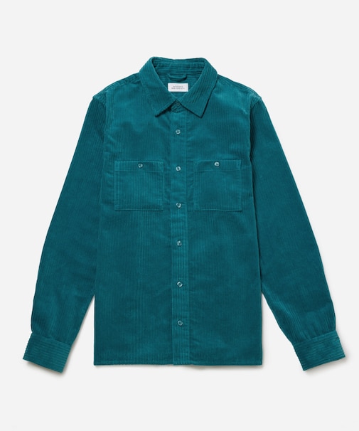 NOLAN WIDE WALE CORD LONG SLEEVE SHIRT