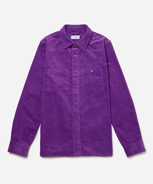 NOLAN WIDE WALE CORD LONG SLEEVE SHIRT