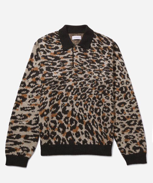 BEAUCHAMP MOHAIR POLO SWEATER