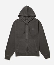 CANAL PIGMENT DYED ZIP HOODIE