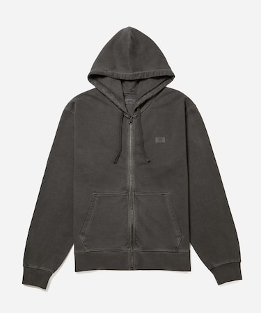 CANAL PIGMENT DYED ZIP HOODIE