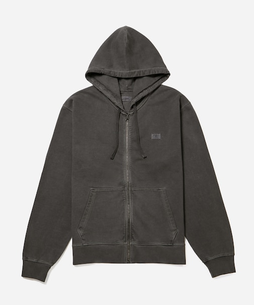 CANAL PIGMENT DYED ZIP HOODIE