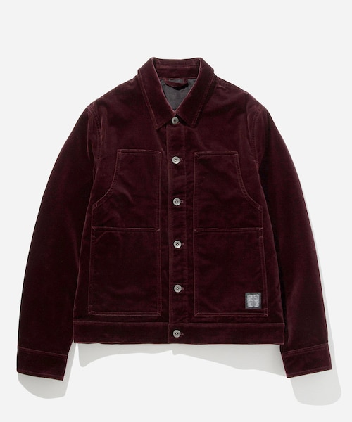 ジャケット・アウター HARRISON VELVET TRUCKER JACKET HARRISON VELVET TRUCKER JACKET｜サタデーズニューヨークシティの