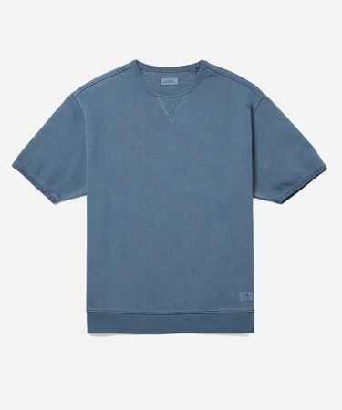 ELLIOT PIGMENT DYED SS SWEATSHIRT