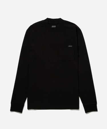 DEKALB HEAVYWEIGHT MOCKNECK LONG SLEEVE TEE
