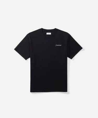 SCRIPT EMB SS TEE
