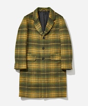 MORGAN PLAID OVERCOAT