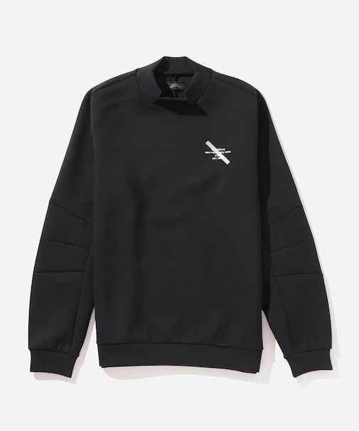 Lightweight Sweat Mock Neck Top