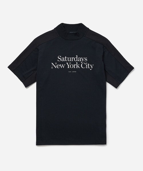 メンズウェア Saturdays NYC Classic Mock Shirt S/S Classic Mock Neck Shirt S/S｜サタデーズニューヨークシティの