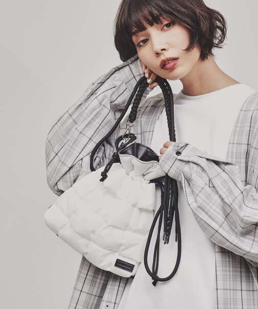 ADAMPATEK 別注 パテッドイントレ巾着ショルダーバッグ