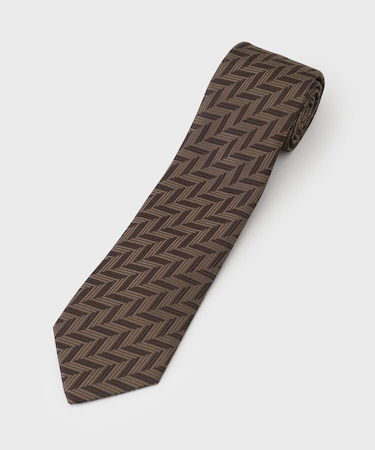 【Made in JAPAN】矢絣（やがすり）シルクネクタイ