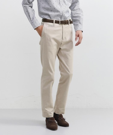 【全7サイズ×7色展開！】トップマルチヘリンボン パンツ