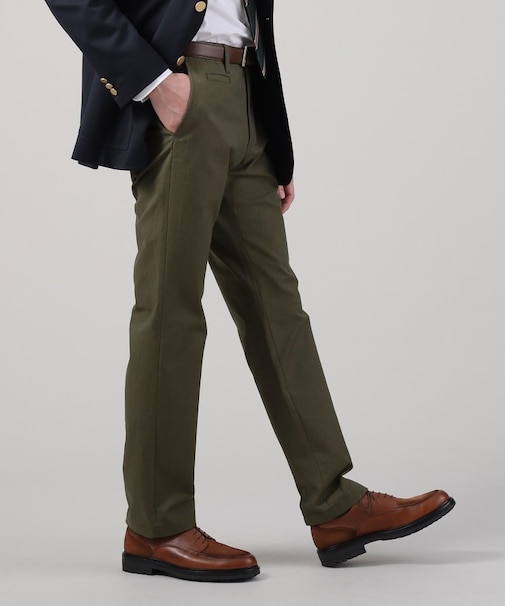 【全7サイズ×7色展開！】トップマルチヘリンボン パンツ