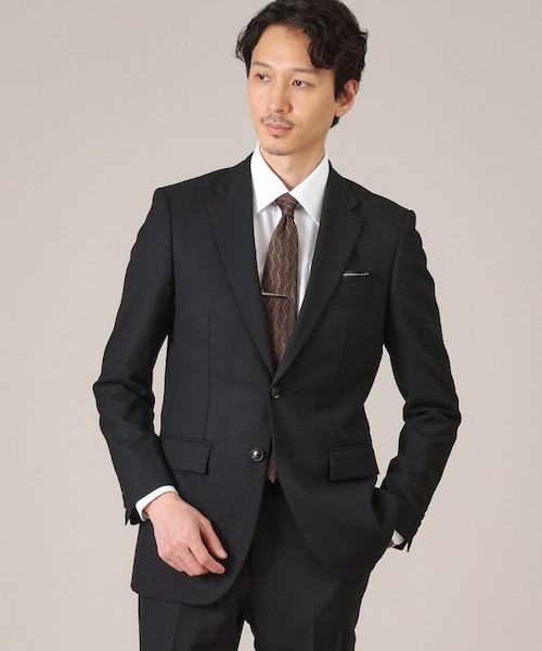 【超美品・花柄】スーツセレクト　グレンチェック　Y4秋冬　アジャスター付　本切羽 超美品・花柄】スーツセレクト グレンチェック Y4秋冬