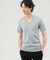 ベーシック半袖VネックTシャツ