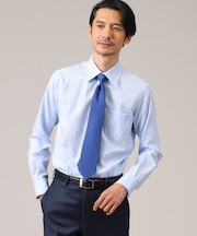 【Sサイズ～】ドビー ストライプ レギュラーカラー シャツ