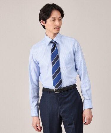 ドビーストライプ ビジネス シャツ