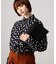 【WEB限定】レザー調ジップクラッチバッグ