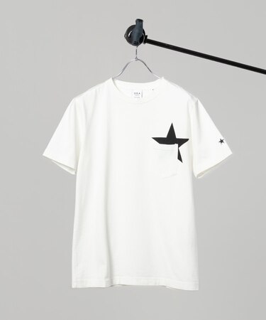 【WEB限定/S~3L】スタープリント半袖Tシャツ(ユニセックスアイテム)