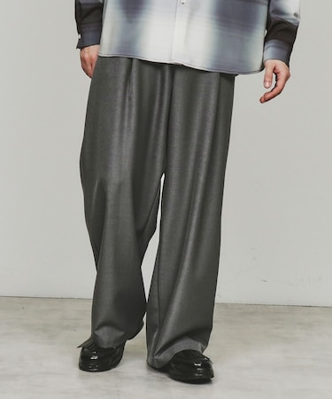バレルシルエットスラックス