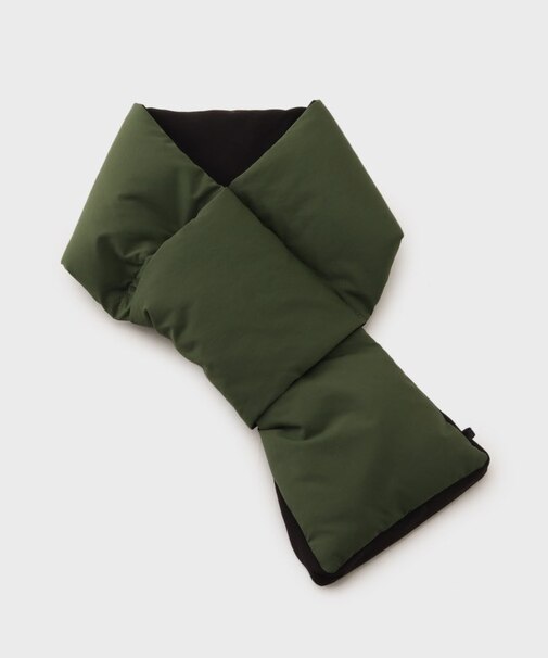 【ポケッタブル】リバーシブルダウンマフラー