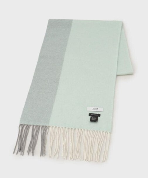 【カシミヤ100%】パネル カシミヤマフラー